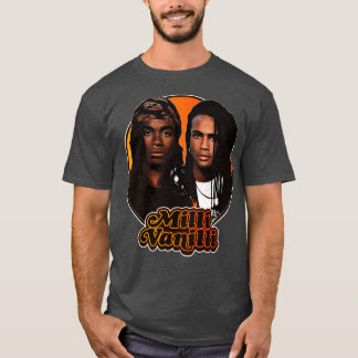 Camiseta Retro Milli Vanilli Tributo 2