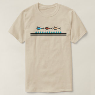 Camiseta Retro Moderno - 3 Peixes