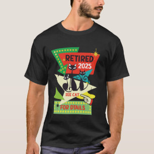 Camiseta Retro Moderno de Meados do Século Sob Nova Adminis