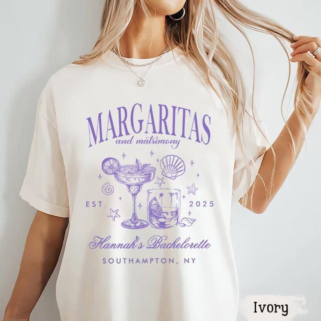 Camiseta Retro Moderno Margaritas e Matrimony Strike Bach (Criador carregado)