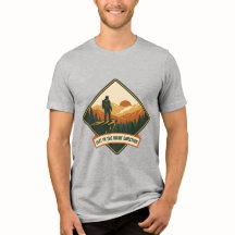 Camiseta Retro Montanha Turbina Eólica - Natureza