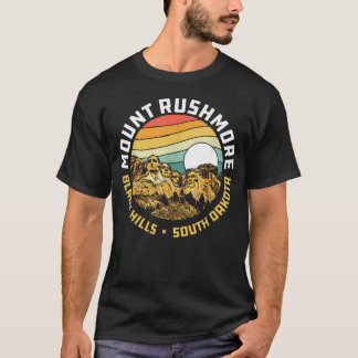 Camiseta Retro Monte Rushmore Memorial Nacional Vintage