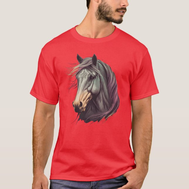 Camiseta Retro Morgan Horse (Frente)