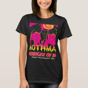 Camiseta Retro Mothman Harbinger das Legendas Criptid Cr