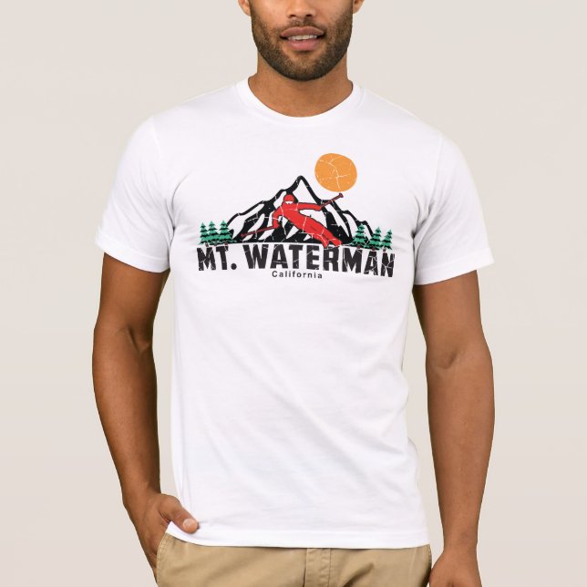 Camiseta Retro Mt Waterman Ski (Frente)