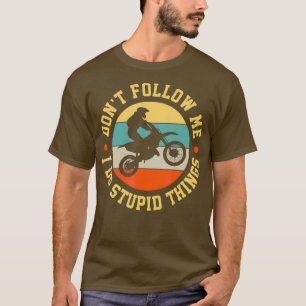 Camiseta Retro MTX Motocross de bicicleta de dieta