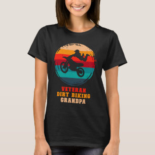 Camiseta Retro Mx Motocross Avô Bike Dirt Bicking Gr