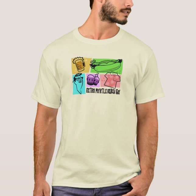 Camiseta Retro Myrtle Beach Cara (Frente)