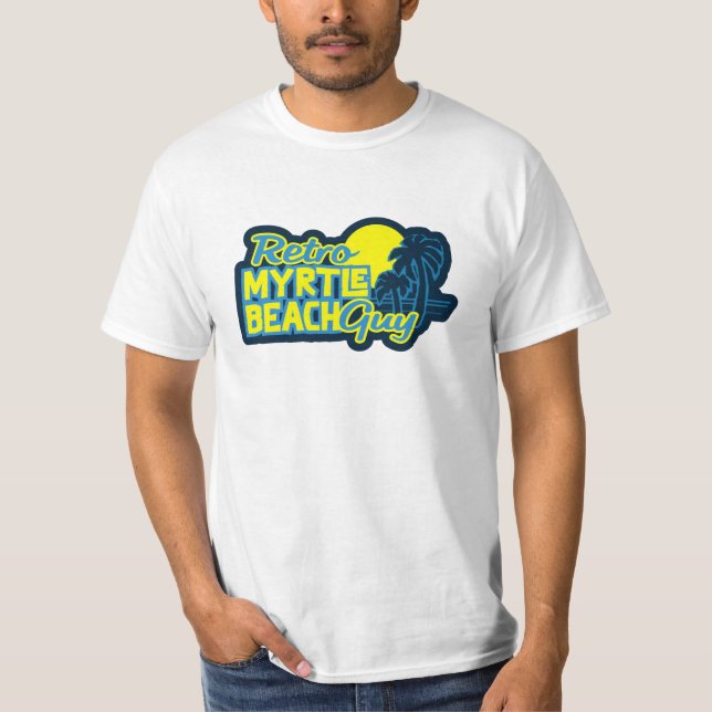 Camiseta Retro Myrtle Beach Cara (Frente)