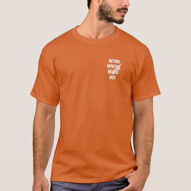 Camiseta Retro Myrtle Beach Cara (Frente)