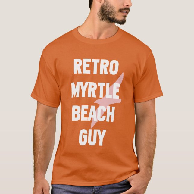 Camiseta Retro Myrtle Beach Cara (Frente)