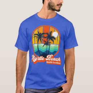Camiseta Retro Myrtle Beach South Carolina Summer 90s Beach