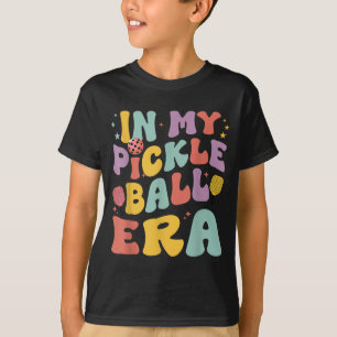 Camiseta Retro na era do pickleball jogador de pickleball e