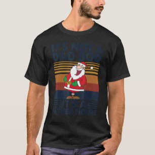 Camiseta Retro Não é um Pai pai Figura Papai Noel