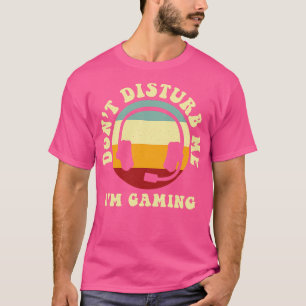 Camiseta Retro Não Incomoda Os Jogos Im