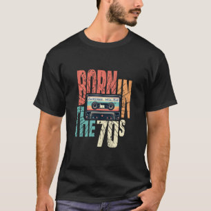 Camiseta Retro Nascido nos anos 70 u2013 Mistura Incrível 1