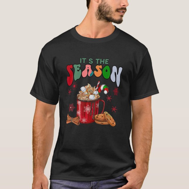 Camiseta Retro Natal É O Desligamento Da Árvore De Natal Da (Frente)
