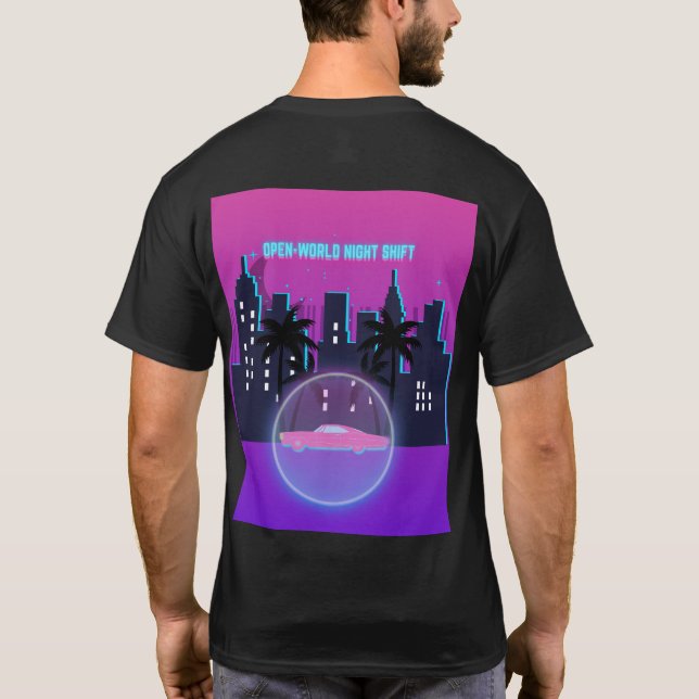 Camiseta Retro Neon (Verso)