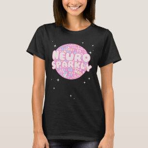 Camiseta Retro Neurodivergente Neurobrilhante Espectro Auti