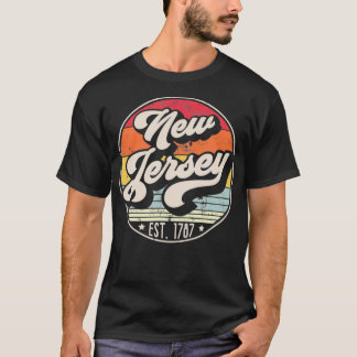 Camiseta Retro New Jersey Home State NJ Legal Suns 70s
