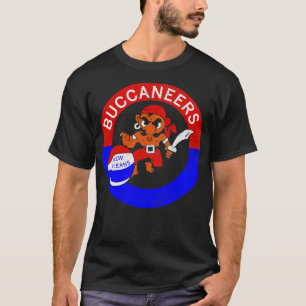 Camiseta Retro New Orleans Buccaneers ABA Basball TSirt