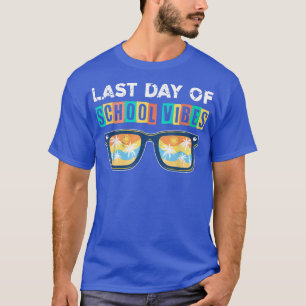 Camiseta Retrô No Último Dia Da Escola Vibes Graduação Engr