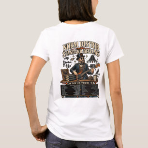 Camiseta Retro Norm Distrib e os Desviantes Padrão