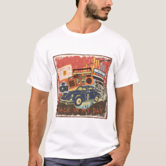 Camiseta Retrô Nostalgia De Volta Para Meus Tempos