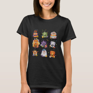 Camiseta Retro Nug recebe Balde Dia de as Bruxas engraçado