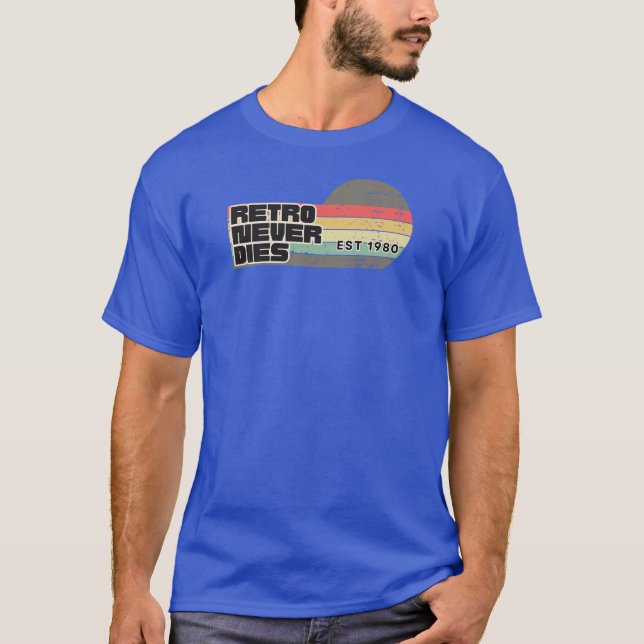 Camiseta Retro Nunca Morre (Frente)
