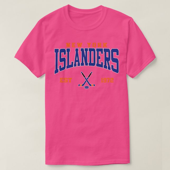 Camiseta Retro NY Islanders Hockey (Frente do Design)