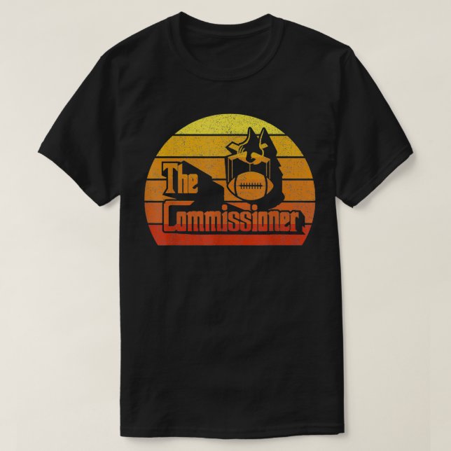 Camiseta Retro O Comissário Fantasy Futebol Commish Vi (Frente do Design)