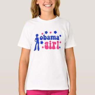 Camiseta Retro Obama Girl