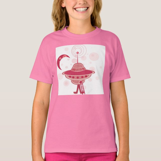 Camiseta Retro OFO Girl (Frente)