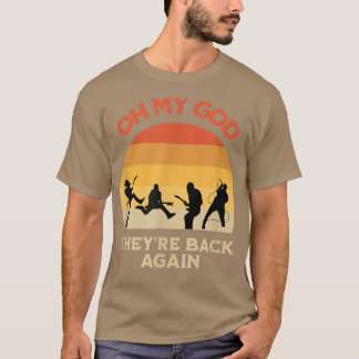 Camiseta Retro Oh Meu Deus Eles Voltam A Banda Rapaz