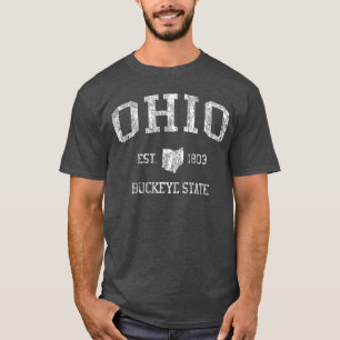 Camiseta Retro Ohio Vintage Desenho Sportsee menino