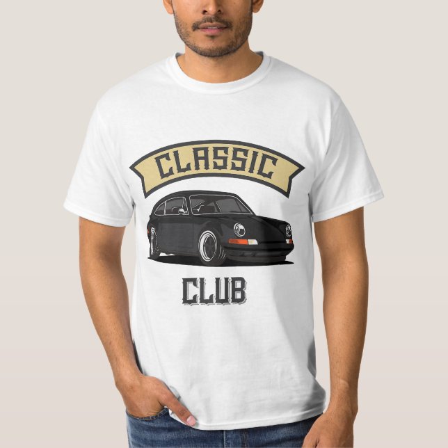 Camiseta Retro Oldschool Tuning & Gaming Oldtimer Enthusias (Frente)