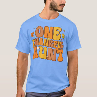 Camiseta Retro One Thanksgi Fall Autumn Happy Graças