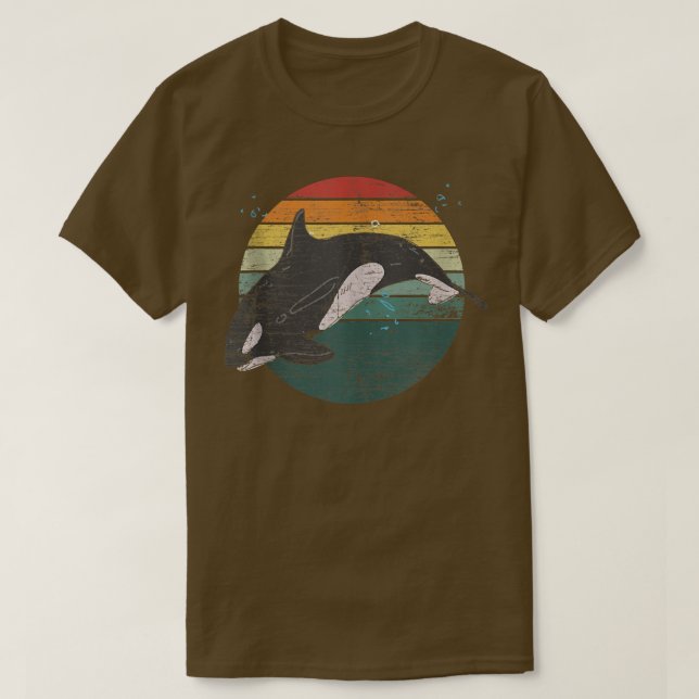 Camiseta Retro Orca 2312  (Frente do Design)