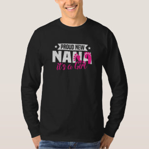 Camiseta Retro Orgulhoso Nova Nana É uma Revolução de Gêner