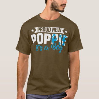 Camiseta Retro Orgulhoso Novo Poppie É um Menino Gênero Rev
