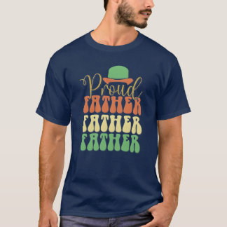 Camiseta Retro Orgulhoso Padre