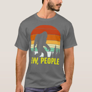 Camiseta Retro Ow Pessoas Bigfoot Sasquatch Yeti