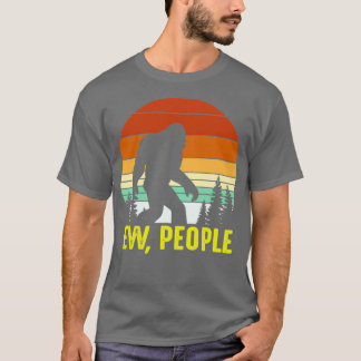 Camiseta Retro Ow Pessoas Bigfoot Sasquatch Yeti