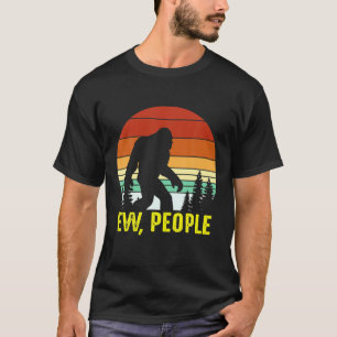 Camiseta Retro Ow Pessoas Funny Bigfoot Sasquatch