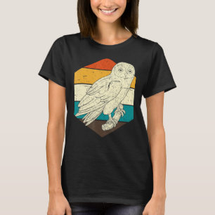 Camiseta Retro Owl Wise Forest Animal Owl