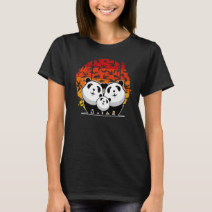 Camiseta Retro Panda Bear Animal Retro Vintage 2