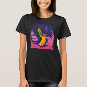 Camiseta Retro Papagaio Dragão Alado I Gritando Conur Sun