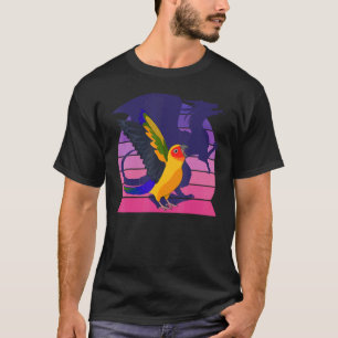 Camiseta Retro Papagaio Dragão Alado I Gritando Conur Sun
