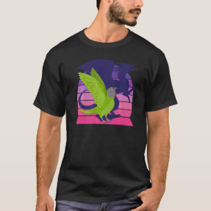 Camiseta Retro Papagaio Eu Apostei Dragão Eu Gritando Hea D